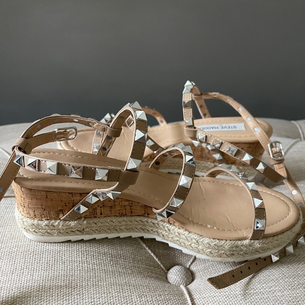 Steve Madden studded sandals